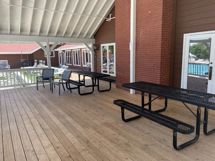 Ranch House Pool Deck
